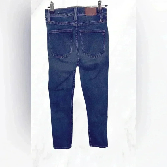 Madewell skinny fit  ankle medium wash skinny denim jean 24 - Picture 3 of 5